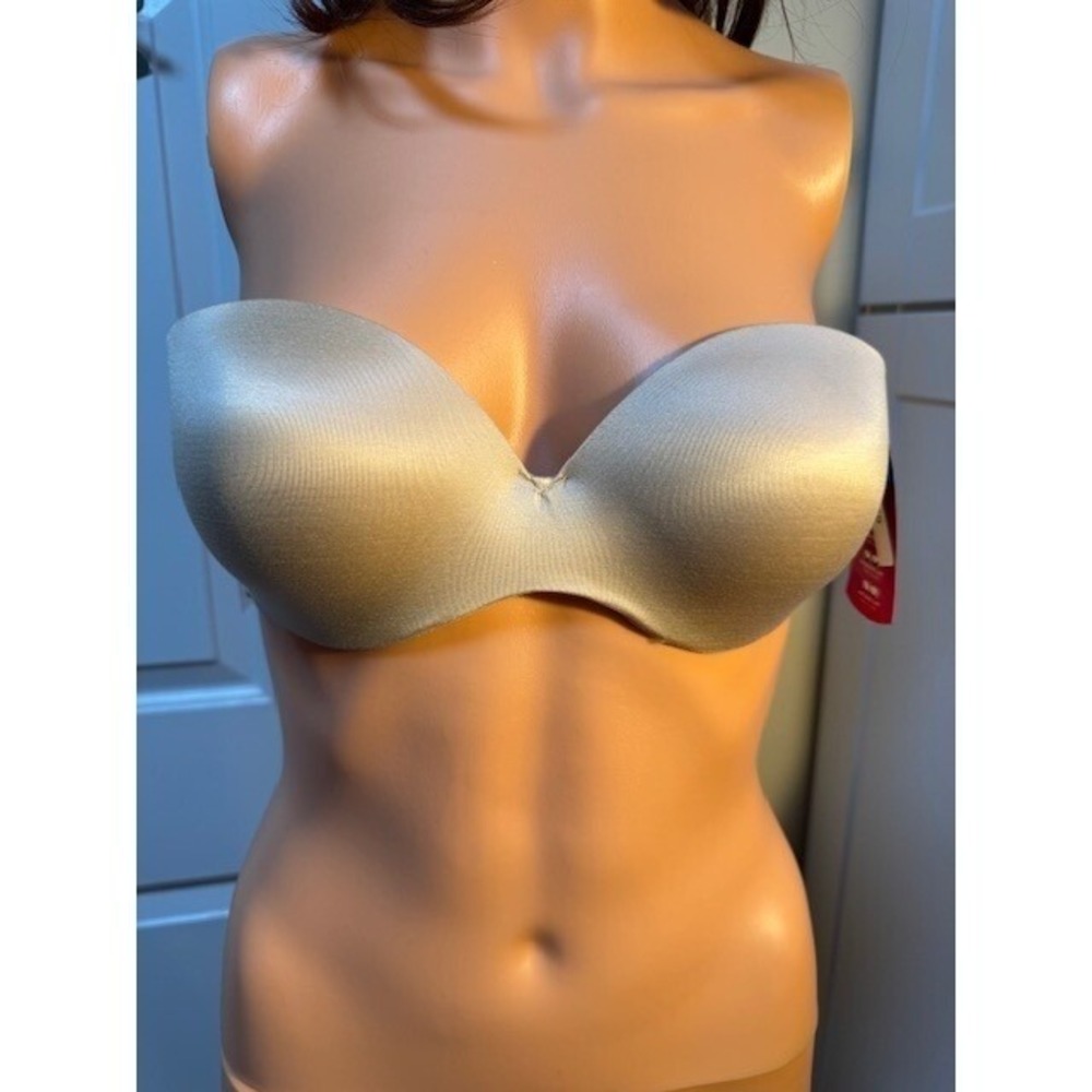 NEW Maidenform strapless or straps enhanced lift nude Size 36B